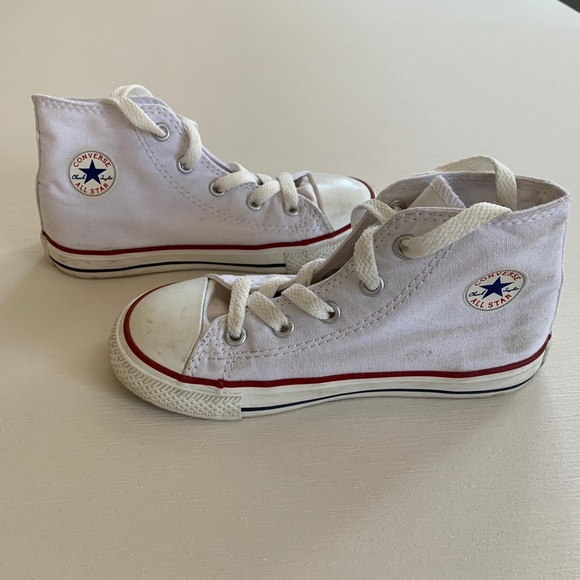 Kids Converse shoes (size 10) - Picture 6 of 8
